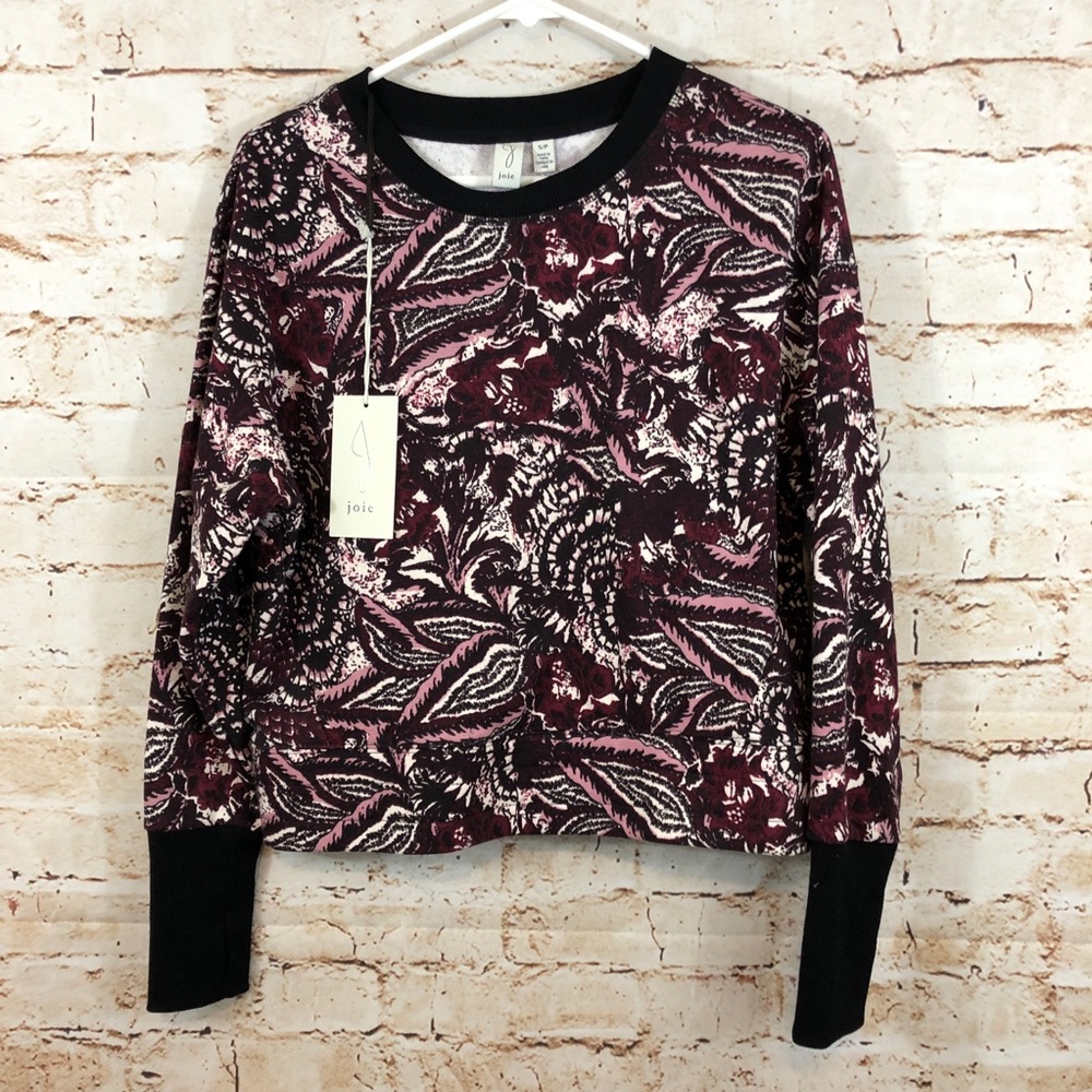 new JOIE womens light sweater sweatshirt top 124891 shirt thumbholes $148